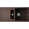 Мойка OMOIKIRI SAKAIME 86-2-DC Tetogranit/темный шоколад 4993201
