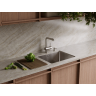 Мойка OMOIKIRI TADZAVA 54-U/I-LG Ultra нерж.сталь/светлое золото 4993266